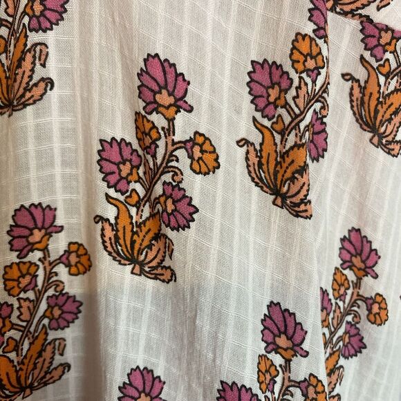 J.Crew NWT Soft Gauze Cottagecore Boho All Over Floral Print Tiered Beach Dress - Picture 5 of 11